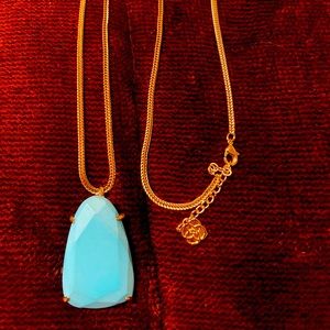 Kendra Scott Sandra turquoise necklace